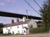 A cottage and the bridge