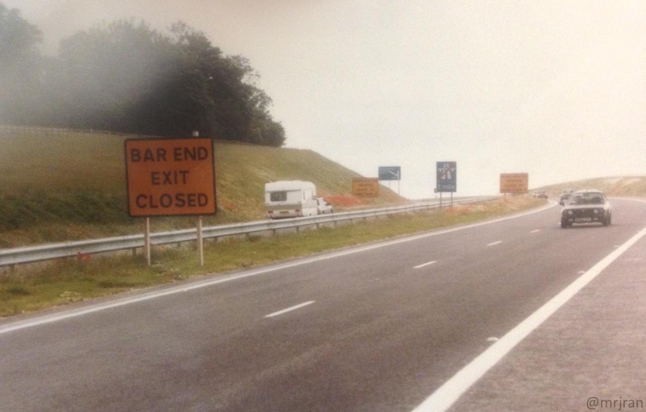 Old Photos of the M3 and A33 Now Fully Open