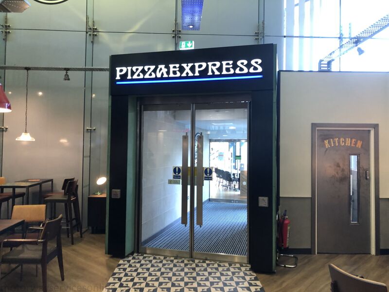 File:Cobham PizzaExpress entrance.jpg