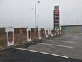 Electric vehicle charging point: Birdhill superchargers.jpg