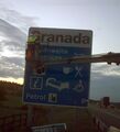 Southwaite: Granada Southwaite sign replacement.jpg