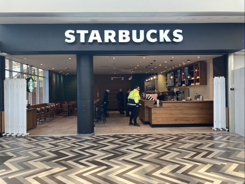 File:Starbucks kiosk Birchanger Green 2023.jpg