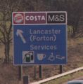 Johnathan404: Lancaster Forton road sign.jpg