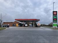 Service station.