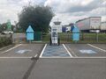 Electric vehicle charging point: GeniePoint Uttoxeter 2023.jpg