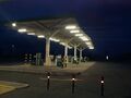 Applegreen: Enfield forecourt at night.jpg
