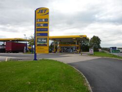 JET filling station.