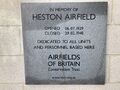 Heston: Heston East plaque 2022.jpg