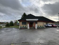 Restaurant building.