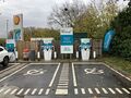 Electric vehicle charging point: Shell Recharge Maidenhead 2025.jpg