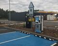 Wittering: Wittering electric vehicle charging point.jpg