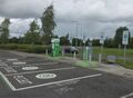 Electric vehicle charging point: Enfield eastbound charging point.jpg