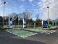 Electric vehicle charging point: BP Pulse Emsworth West 2024.jpg