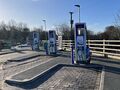 Electric vehicle charging point: Faygate BP Pulse 2025.jpg