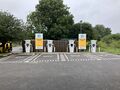 Electric vehicle charging point: Shell Recharge Hayle 2024.jpg