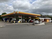Service station.