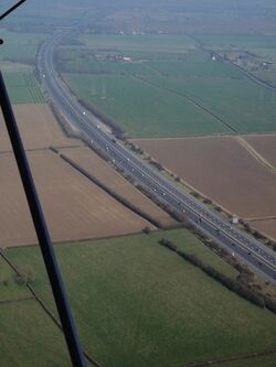 M5 motorway.