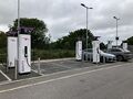 Electric vehicle charging point: IONITY Cullompton 2024.jpg