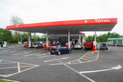Total forecourt.