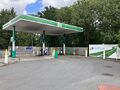 Budbrooke: Budbrooke South HGV forecourt 2025.jpg