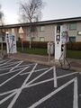 Electric vehicle charging point: Norton Canes Ecotricity.jpg