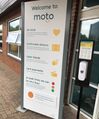 Cardiff West: Moto welcome sign.jpg