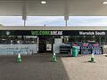 Warwick: Warwick South forecourt shop 2025.jpg