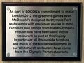 Whitchurch: McDonalds Whitchurch plaque 2024.jpg