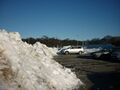 Blyth: Blyth car park snow.jpg