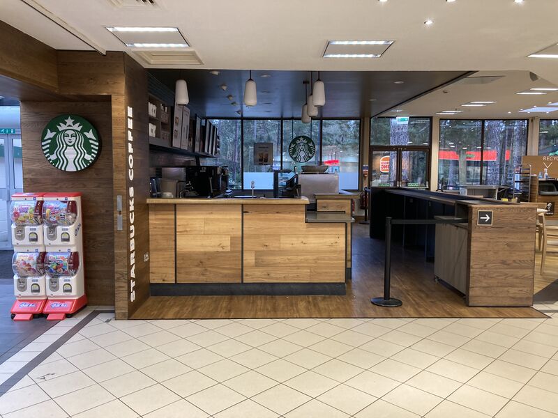 File:Starbucks kiosk Fleet North 2023.jpg