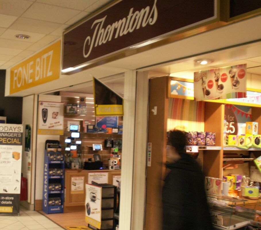Thorntons Motorway Services, Thorntons service station info
