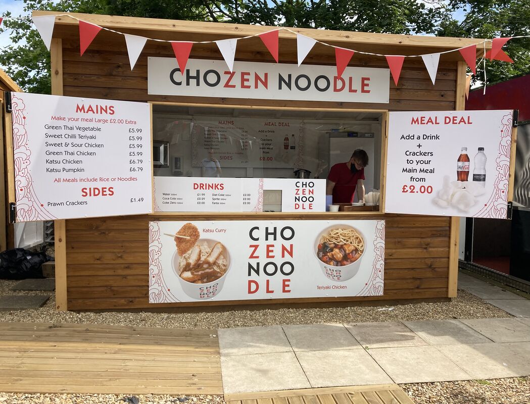 Chozen Noodle Motorway Services, Chozen Noodle service station info