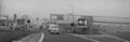 Newport Pagnell: Newport Pagnell entrance slip in fog.jpg