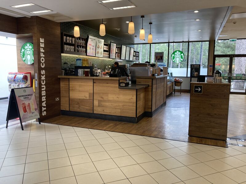 File:Starbucks kiosk Fleet North 2022.jpg