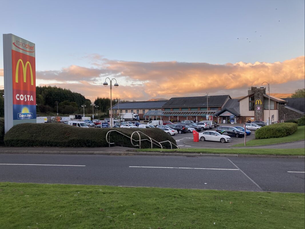 Annandale Water services Motorway Services, Annandale Water service