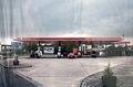 Lancaster: Forton Esso forecourt.jpg