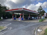 Service station.